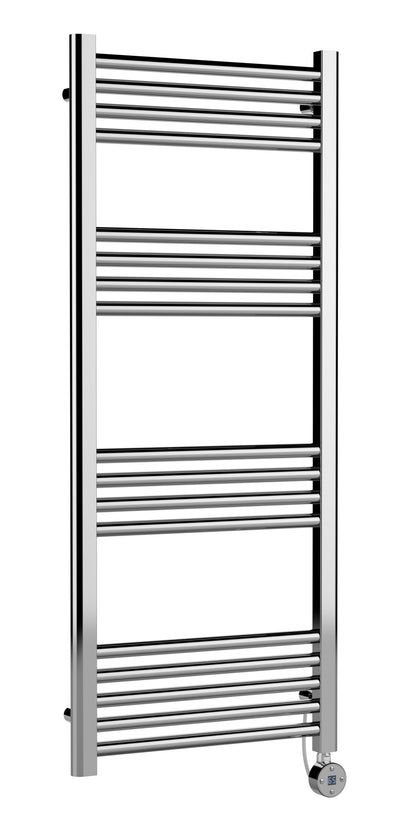 Hudson Reed Lorica Round Straight Electric Towel Radiator