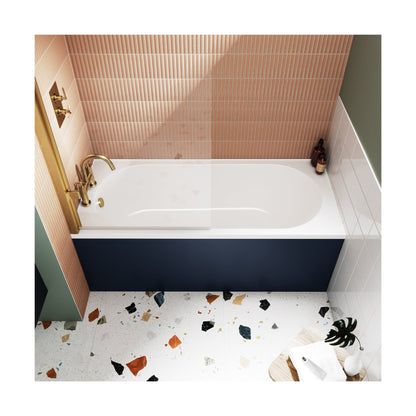 Nuie Otley 1675 x 700mm Round Single Ended Bath