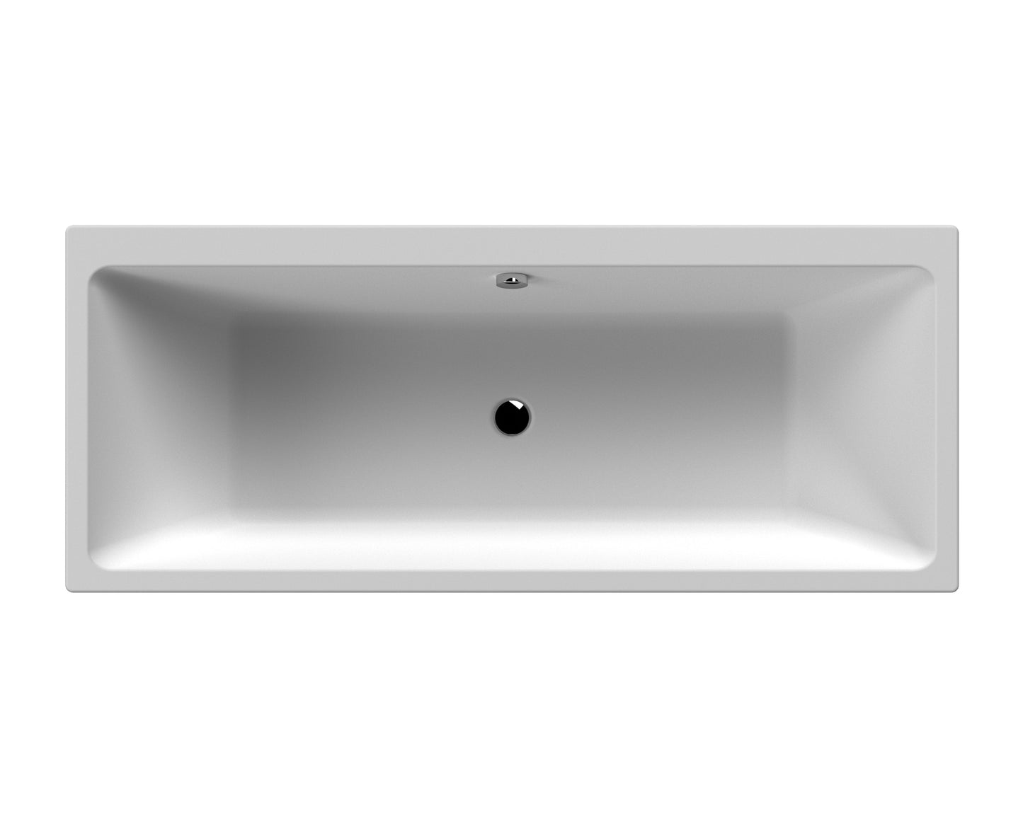 Nuie Asselby Thin Edge Double Ended Bath