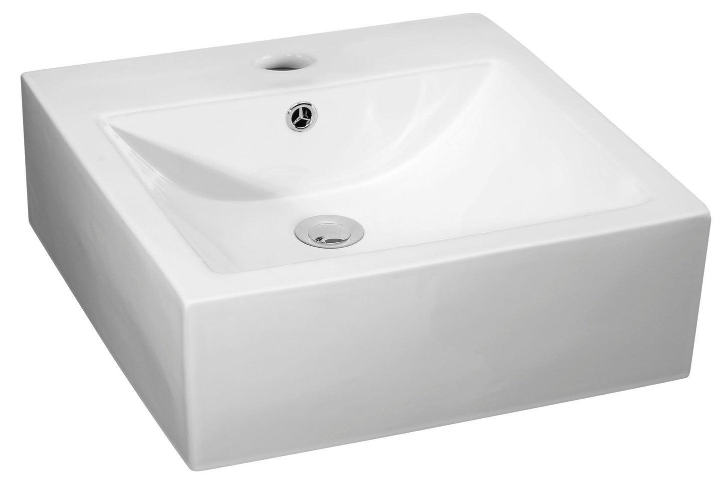 Nuie Ceramic Rectangular Counter Top Vessel