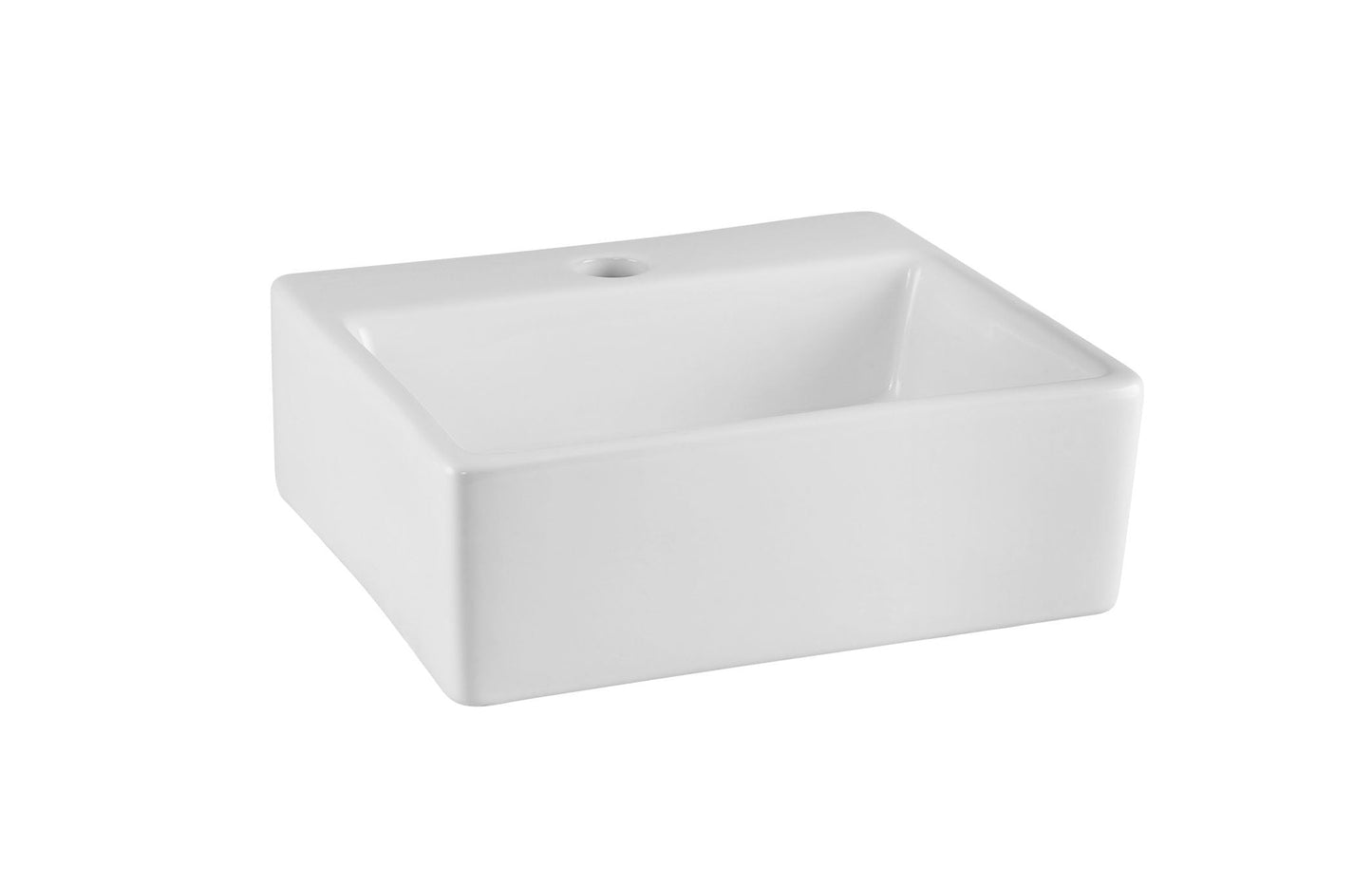 Nuie Ceramic Rectangular Counter Top Vessel