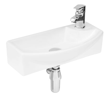 Nuie Wall Hung Vessel Basin