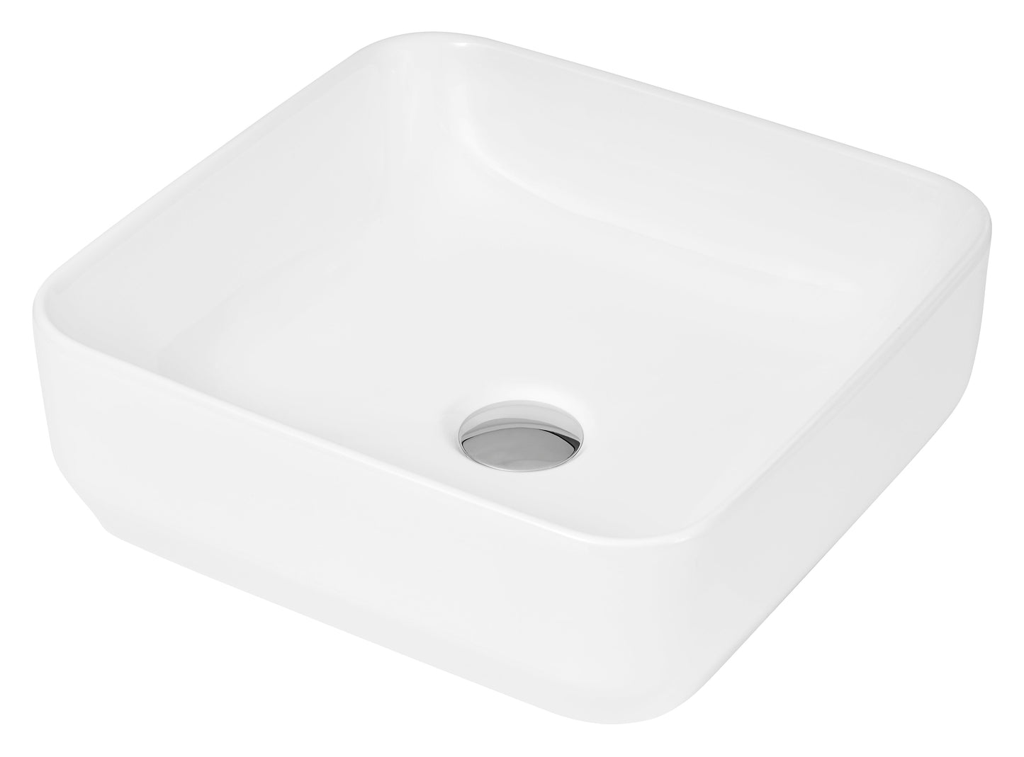 Nuie Ceramic Rectangular Counter Top Vessel