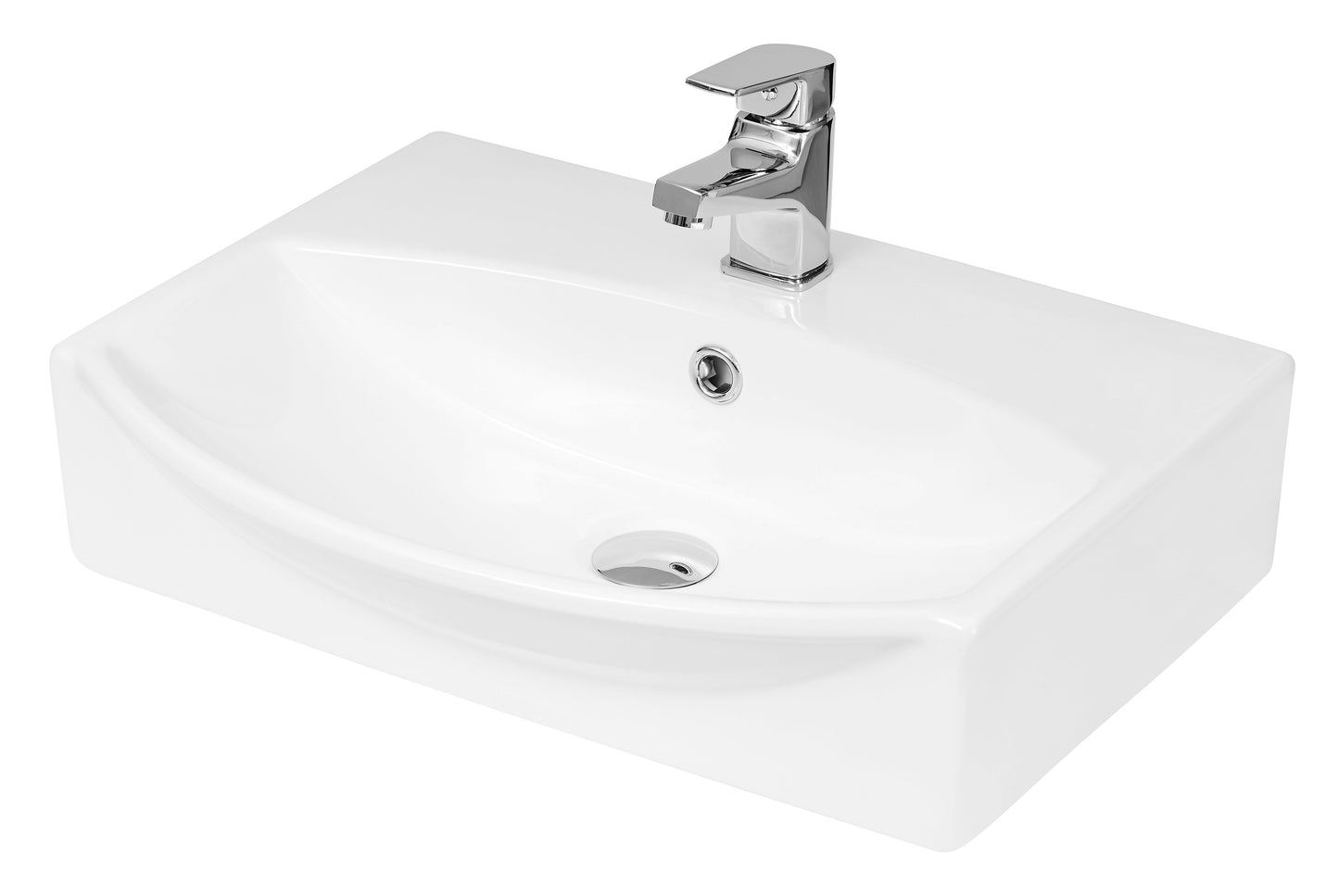 Nuie Wall Hung Vessel Basin