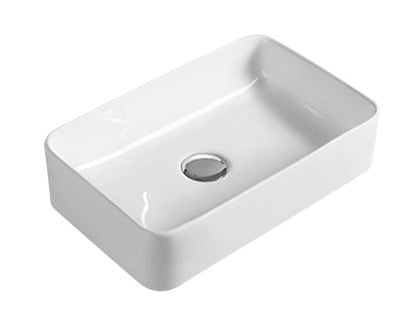 Nuie Ceramic Rectangular Counter Top Vessel