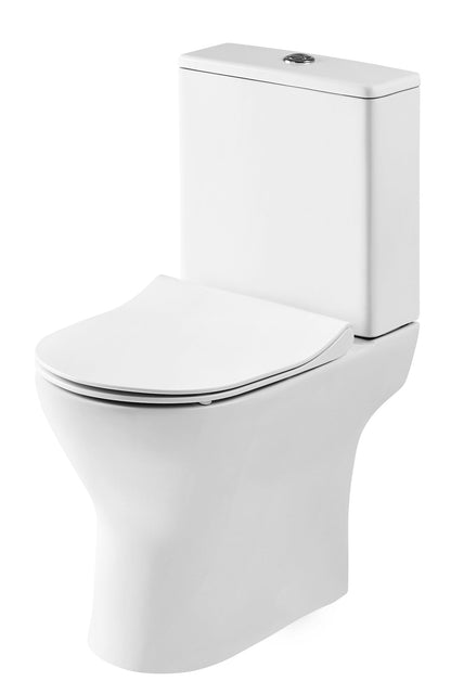 Nuie Freya Compact Rimless Toilet with Cistern & Seat