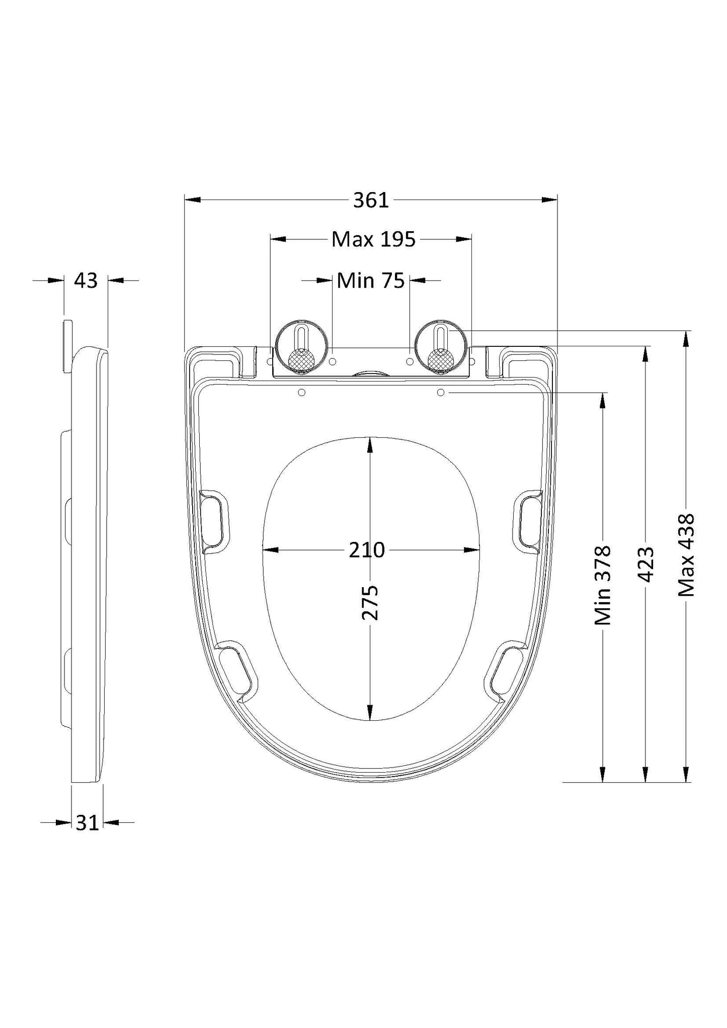 Nuie Shower Seat