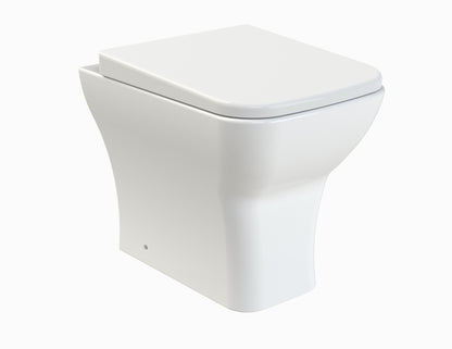 Nuie Ava Back to Wall Toilet with Seat