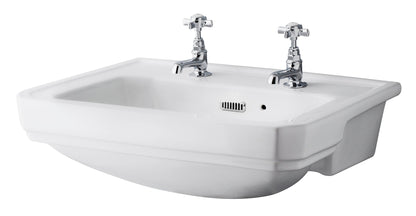 Hudson Reed Richmond 560mm Semi Recessed Basin