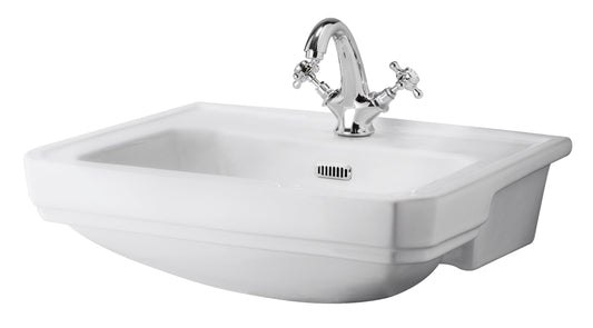 Hudson Reed Richmond 560mm Semi Recessed Basin