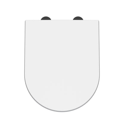 Hudson Reed D Shaped Soft Close Toilet Seat