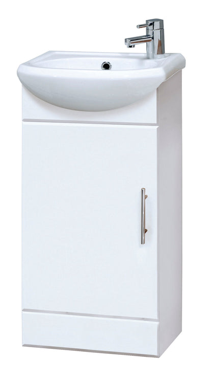 Nuie Mayford 420mm 1 Door Cabinet & Basin