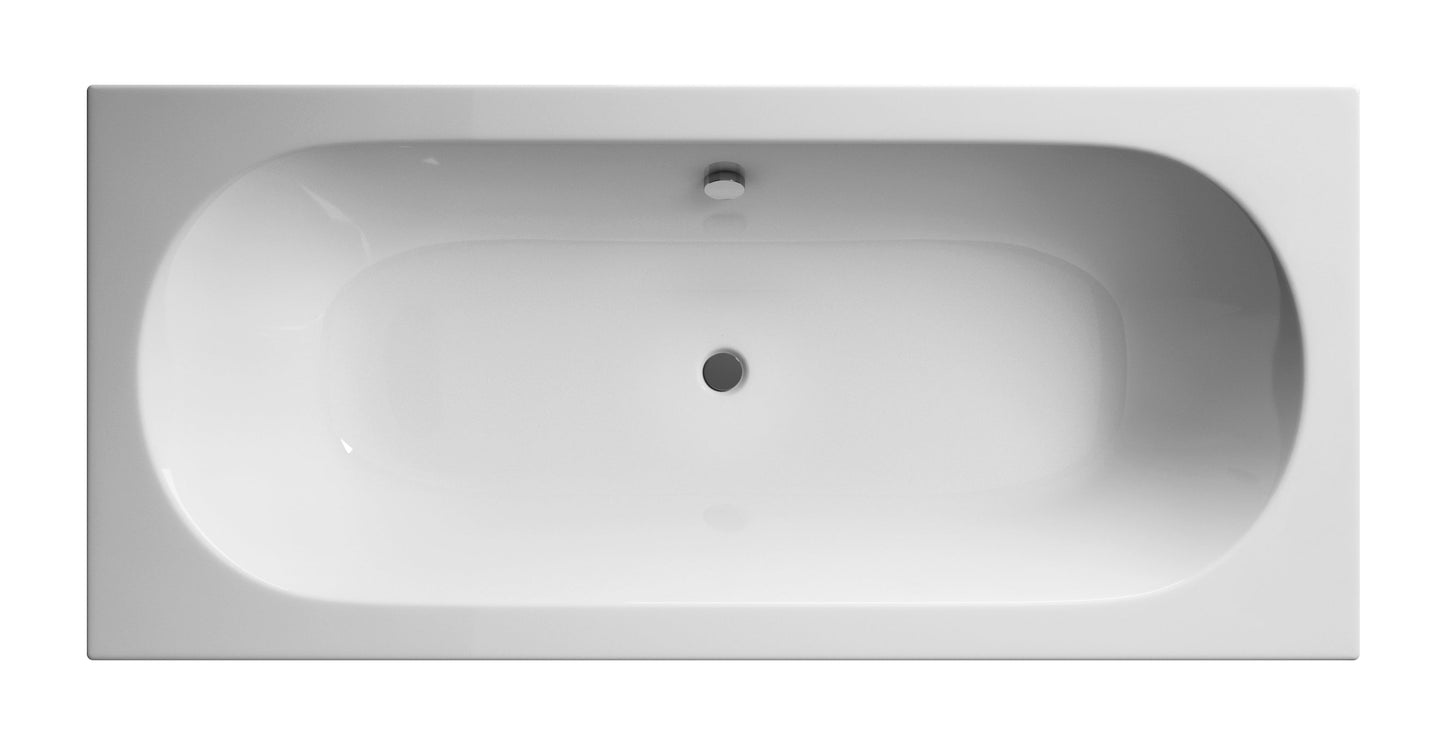 Hudson Reed Asselby Eternalite Double Ended Bath