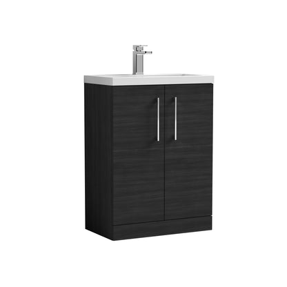 Nuie Arno Cloakroom Floorstanding Cabinet with Basin