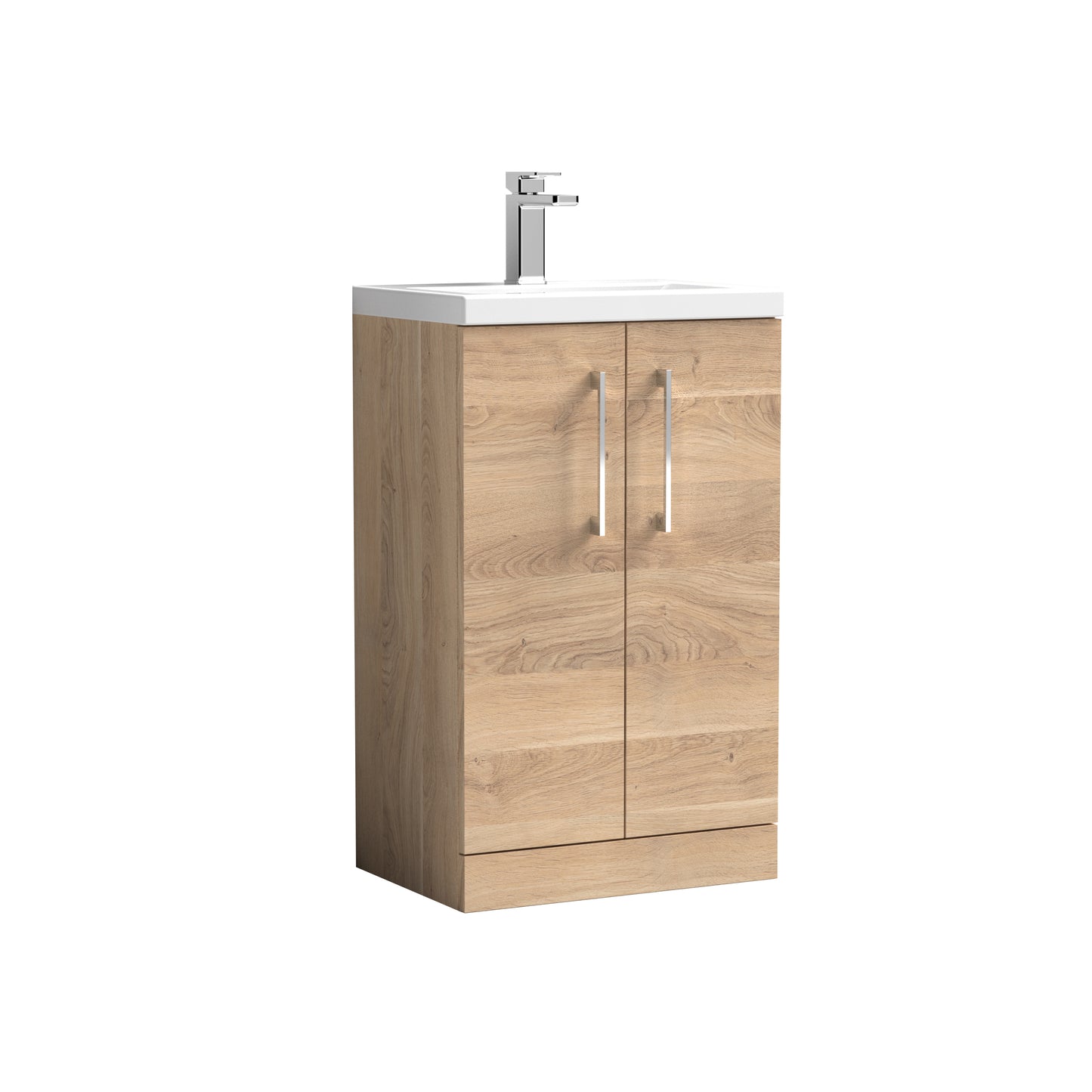 Nuie Arno 600mm Floor Standing 2 Door Vanity & Basin