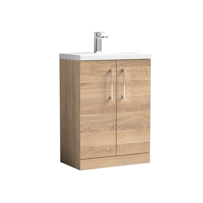 Nuie Arno Cloakroom Floorstanding Cabinet with Basin