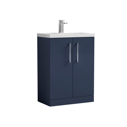 Nuie Arno Cloakroom Floorstanding Cabinet with Basin