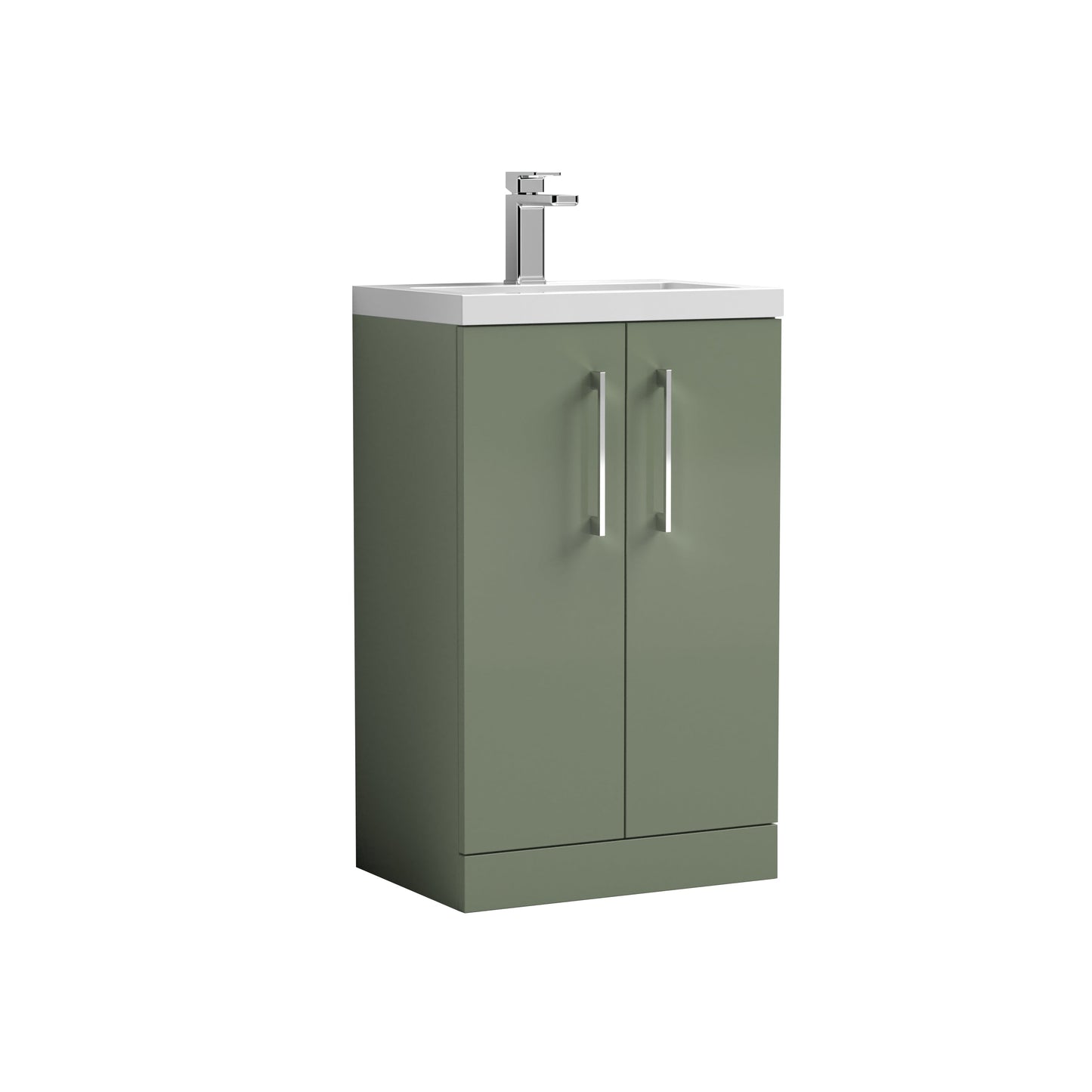 Nuie Arno Cloakroom Floorstanding Cabinet with Basin