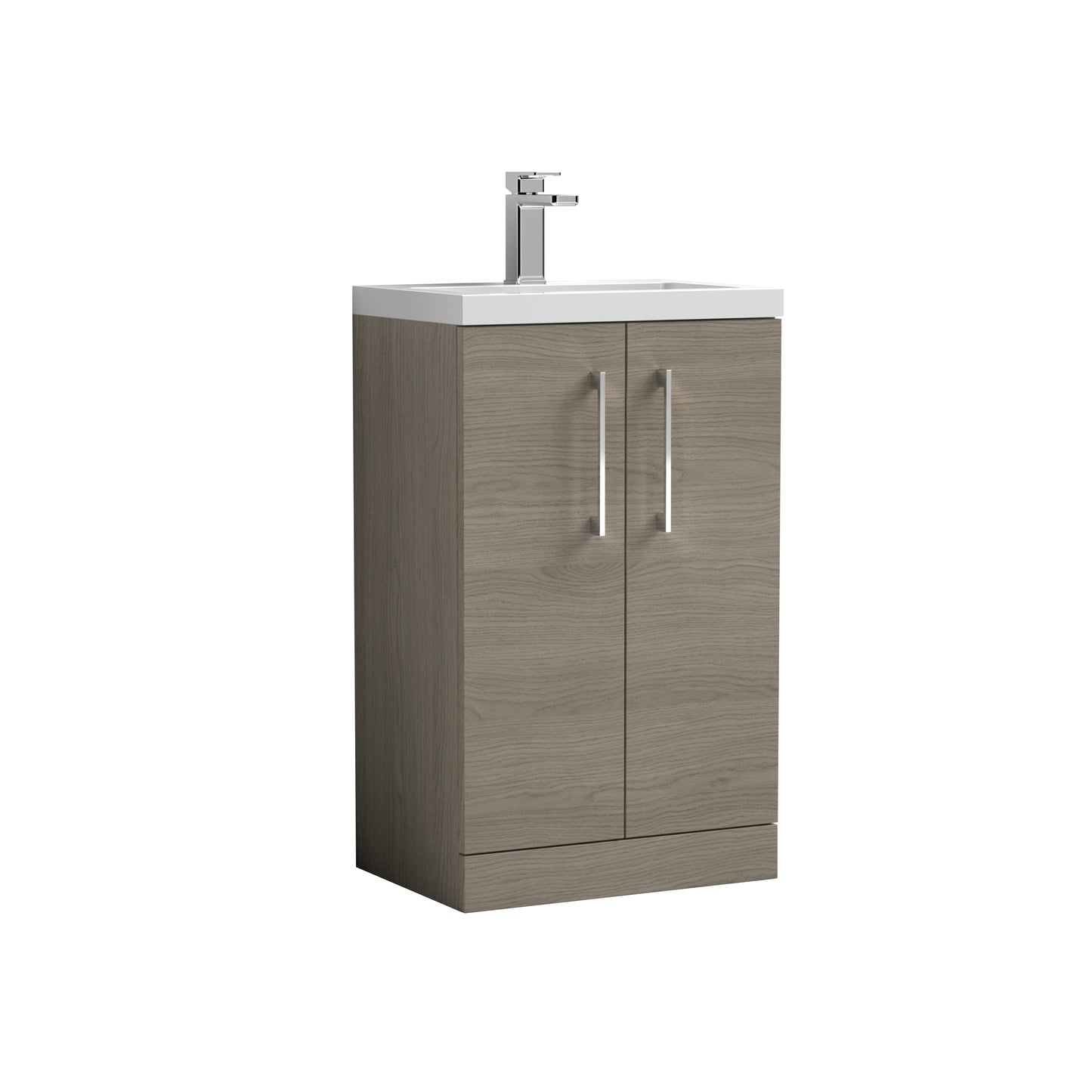 Nuie Arno 600mm Floor Standing 2 Door Vanity & Basin