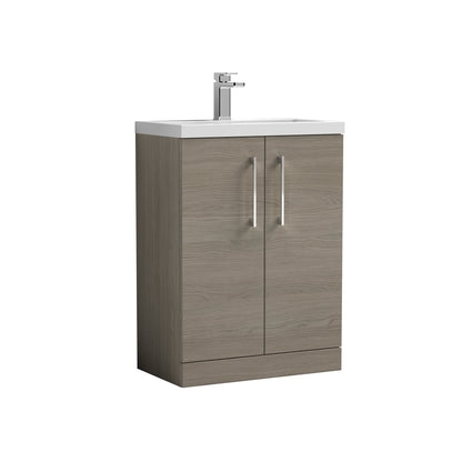 Nuie Arno Cloakroom Floorstanding Cabinet with Basin