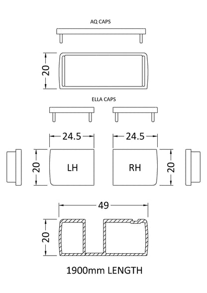 Hudson Reed Apex Quadrant Shower Enclosures