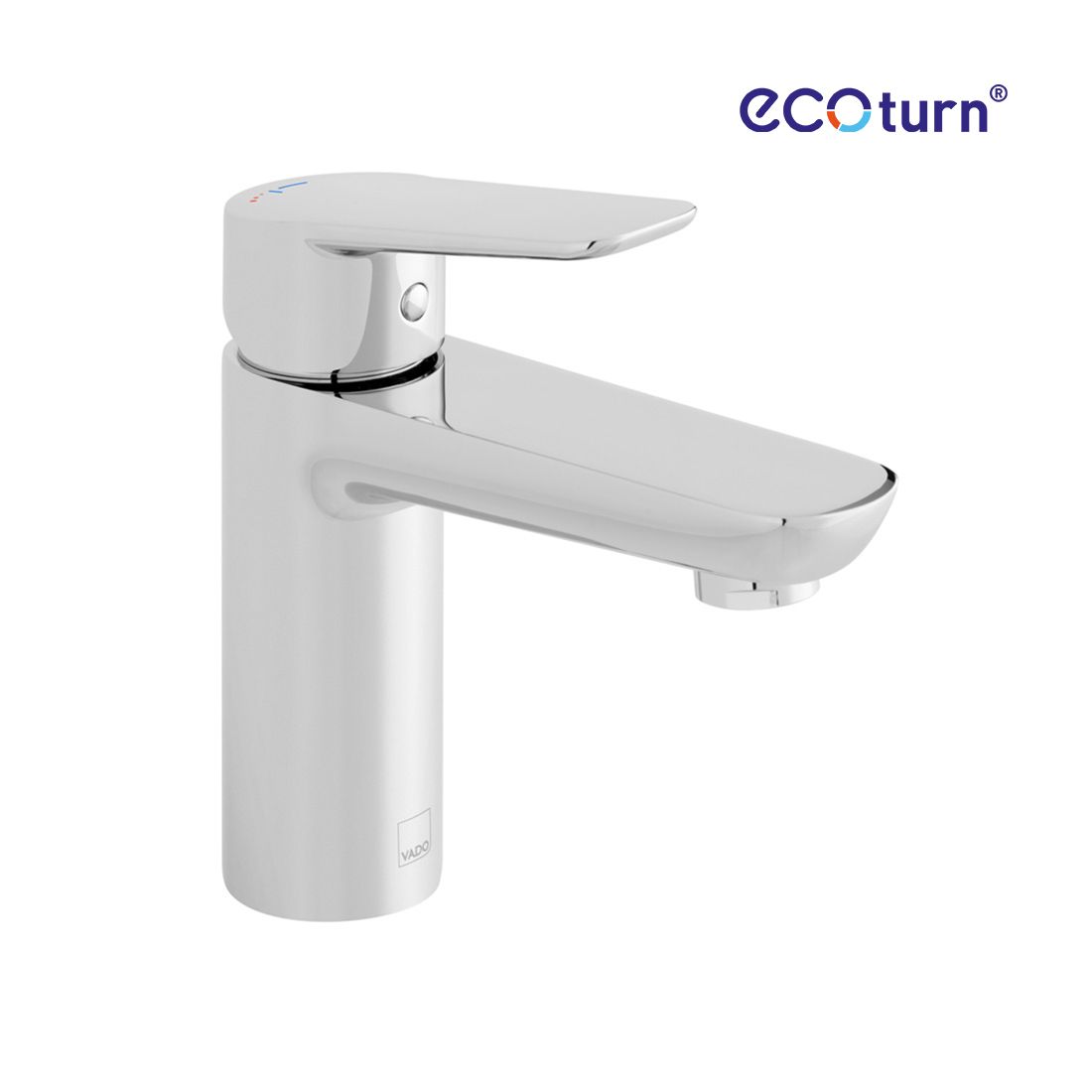 Vado Photon Single Lever Mono Basin Mixer with EcoTurn