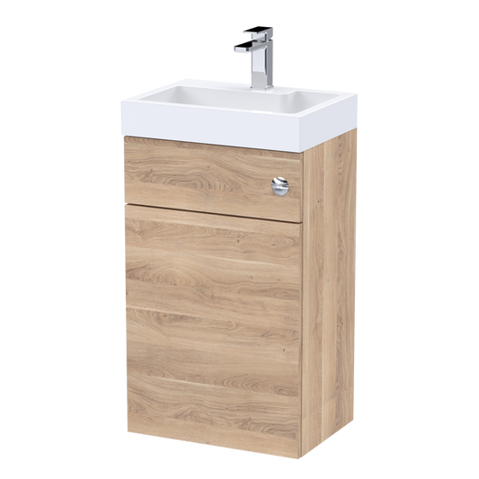 Nuie Athena Floorstanding 500mm 2 in 1 WC/Basin Unit