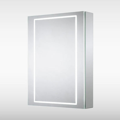 Sensio Iga diffused LED illuminated Mirror Cabinet with shaver socket