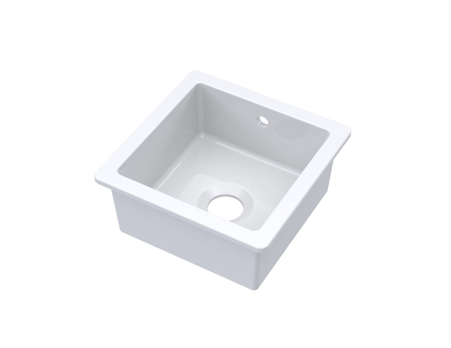 Nuie Undermount Single Bowl with Overflow