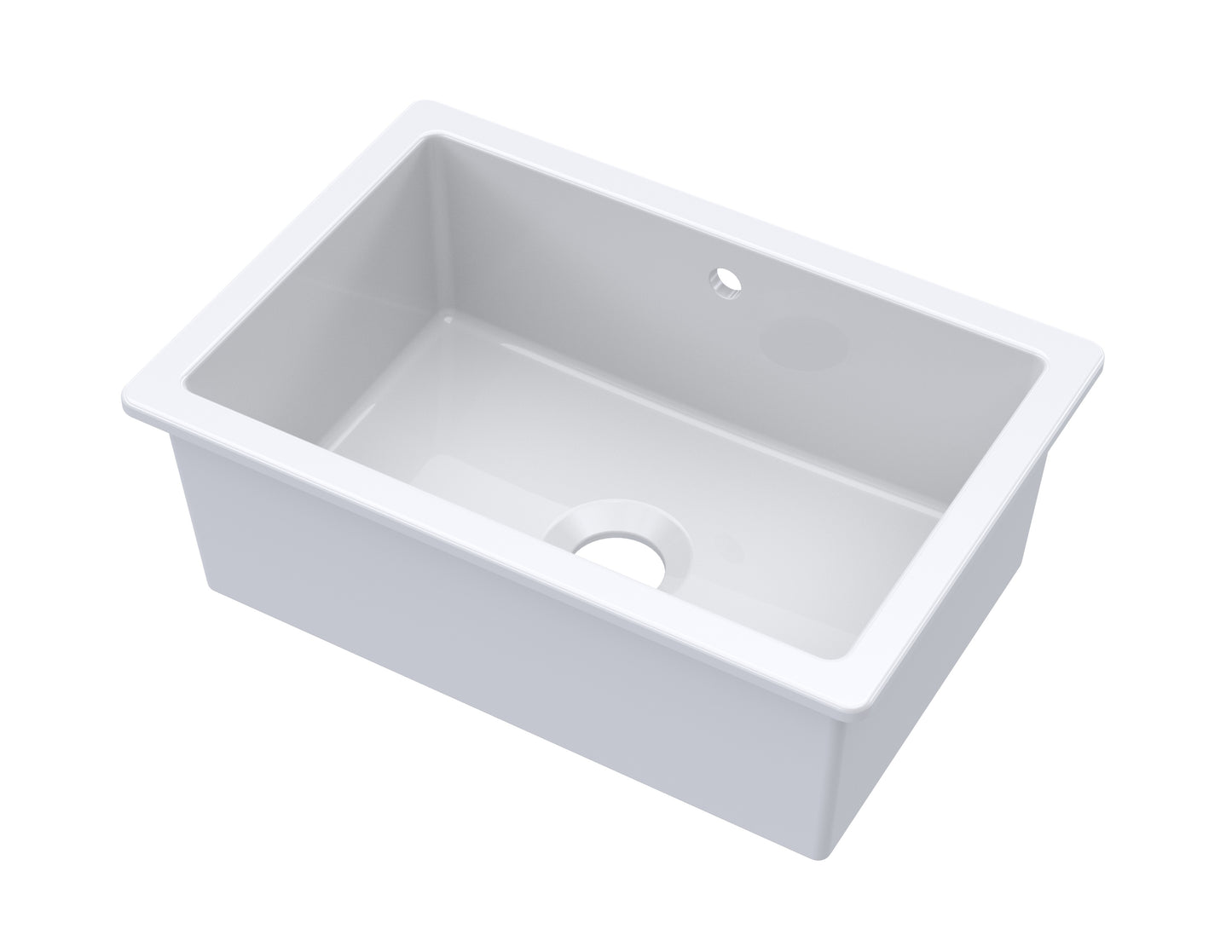 Nuie Undermount Single Bowl with Overflow