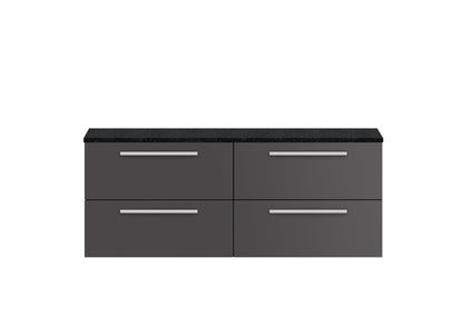 Hudson Reed Quartet 1400mm Wall Hung 4 Drawer Unit