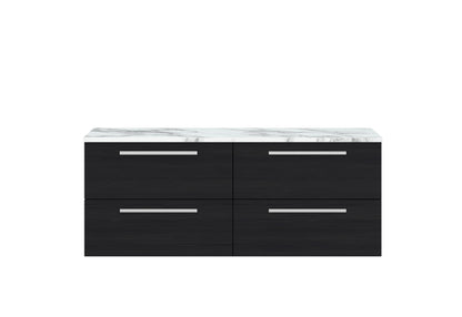 Hudson Reed Quartet 1400mm Wall Hung 4 Drawer Unit