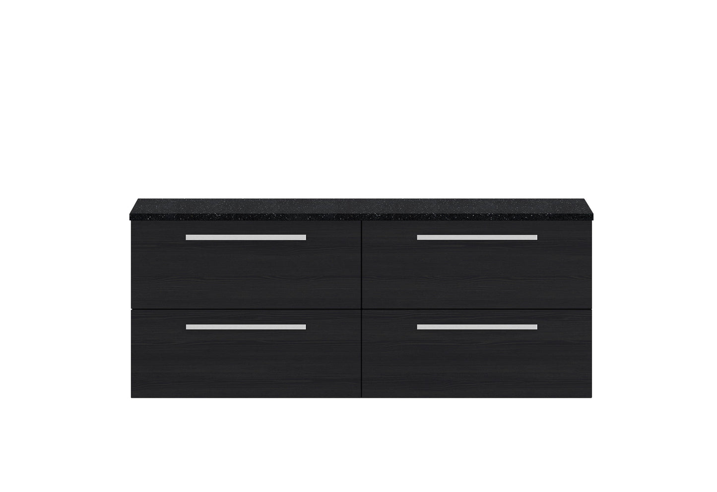 Hudson Reed Quartet 1400mm Wall Hung 4 Drawer Unit