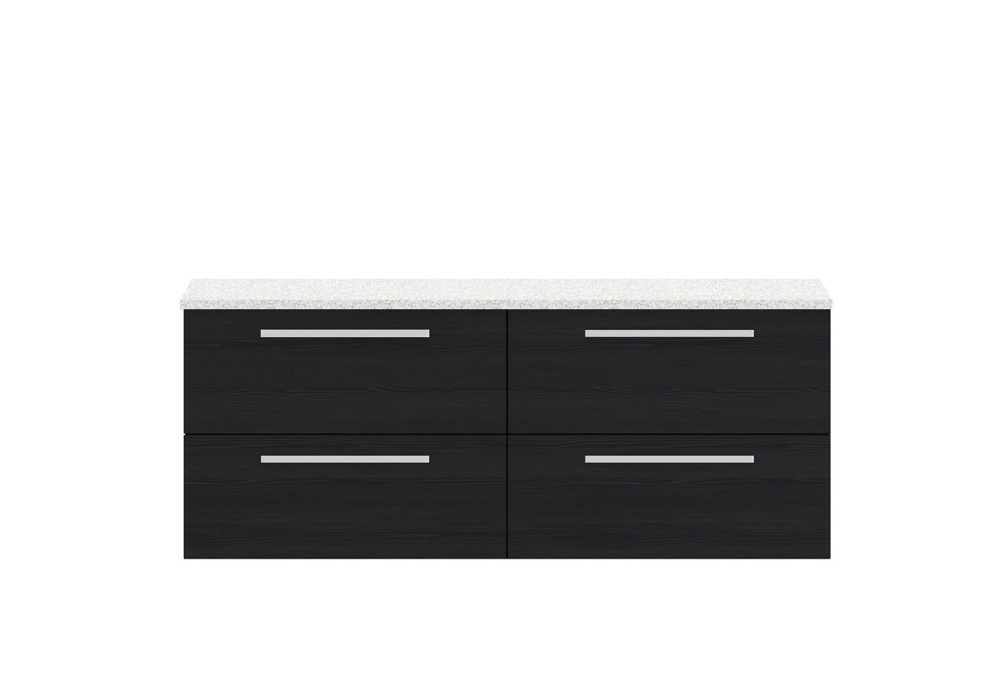 Hudson Reed Quartet 1400mm Wall Hung 4 Drawer Unit