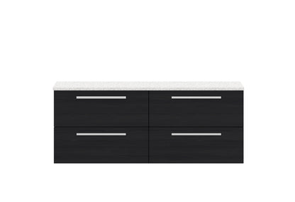 Hudson Reed Quartet 1400mm Wall Hung 4 Drawer Unit