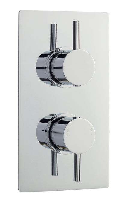 Nuie Thermostatic Twin Valve