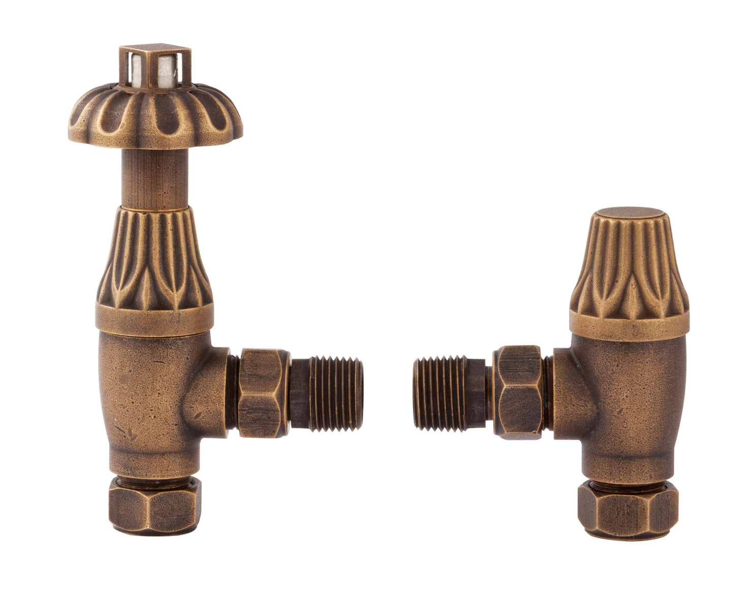 Nuie Thermostatic Traditional Radiator Valves Pack