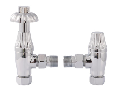 Nuie Thermostatic Traditional Radiator Valves Pack