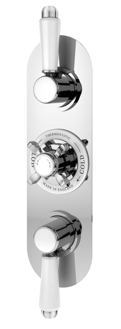 Nuie Selby Triple Concealed Shower Valve