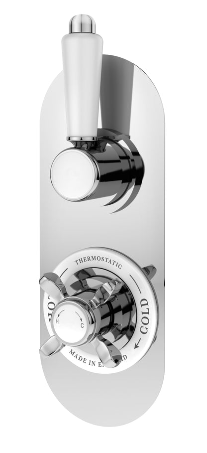 Nuie Selby Twin Concealed Shower Valve