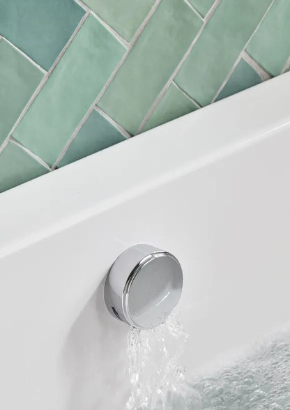 Tavistock Round Overflow Bath Filler