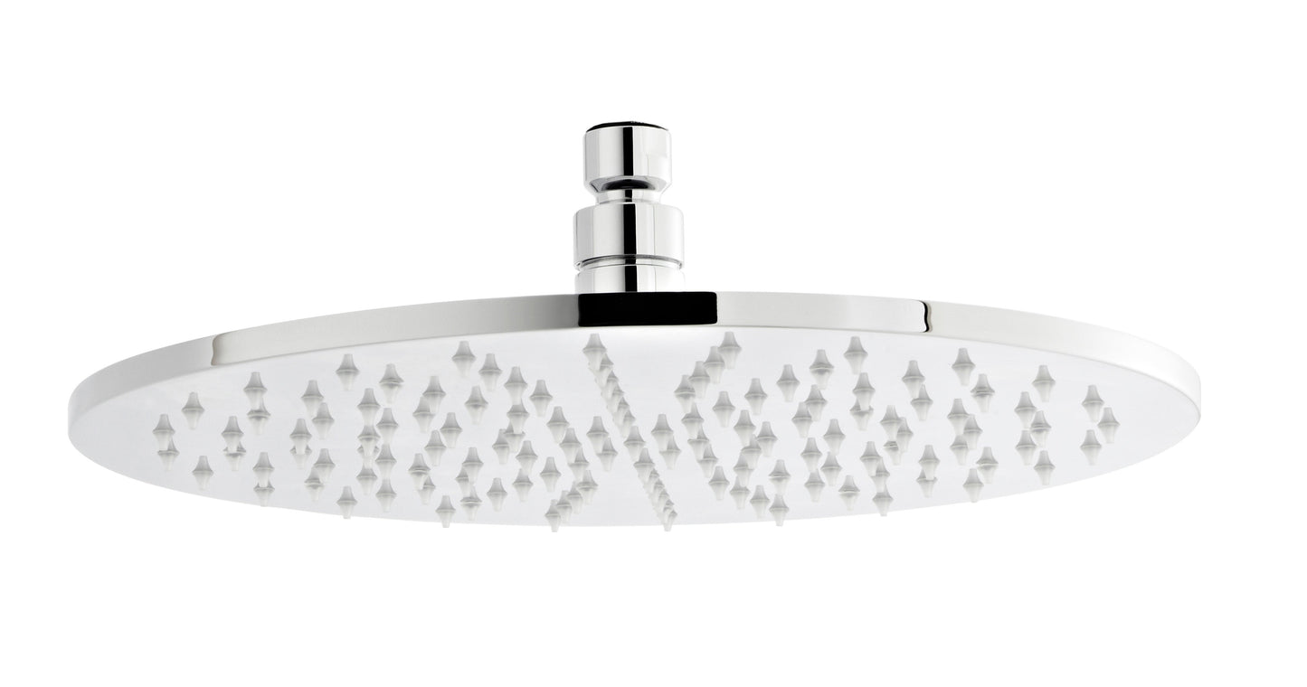 Nuie LED Fixed Shower Head and Arm- Chrome