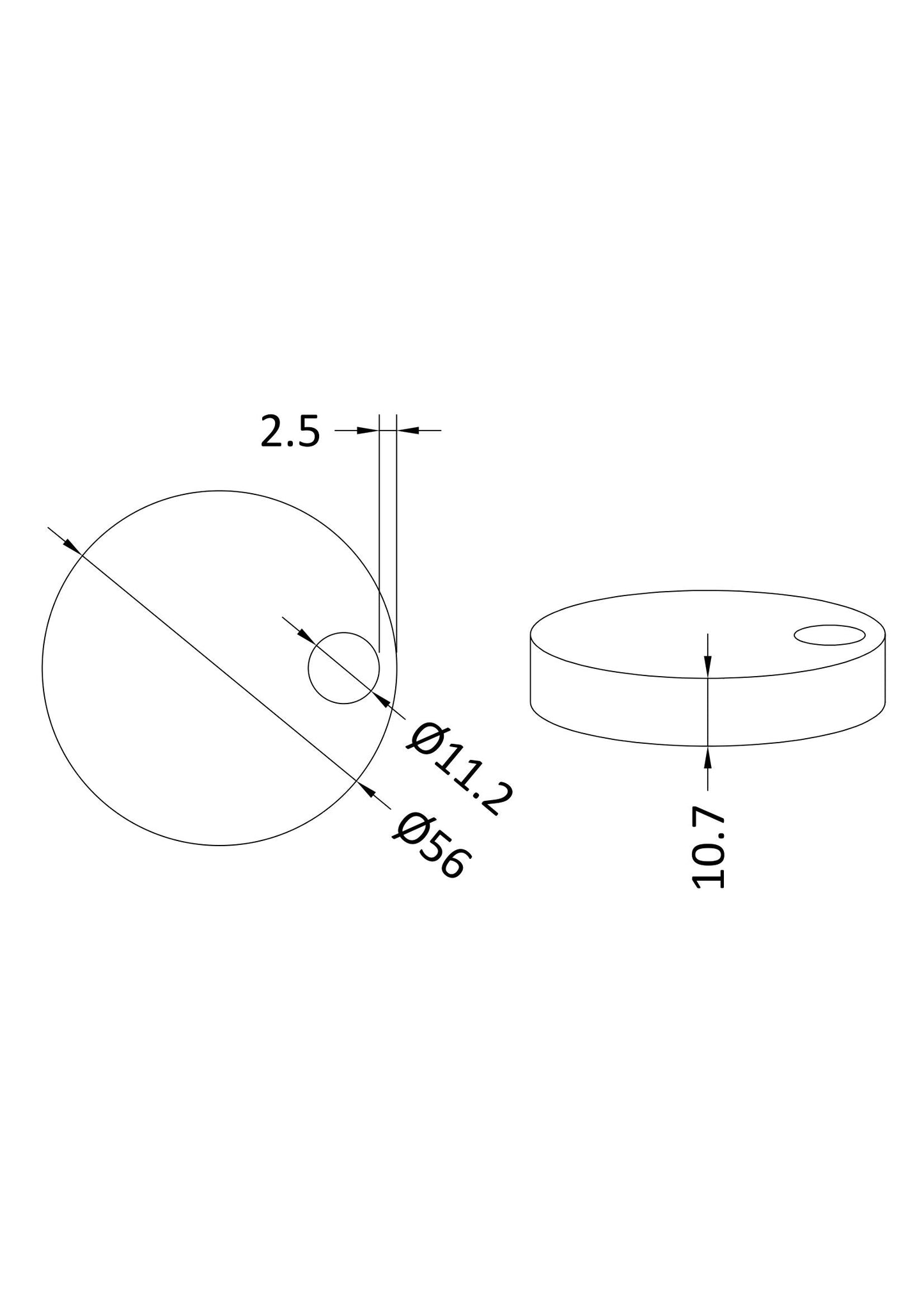 Nuie Toilet Seat Cover Caps