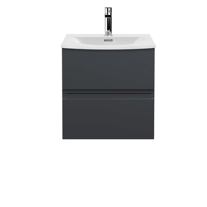 Hudson Reed Urban Wall Hung 2 Drawer Vanity Unit with Basin/worktop