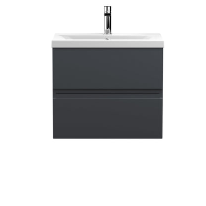 Hudson Reed Urban Wall Hung 2 Drawer Vanity Unit with Basin/worktop