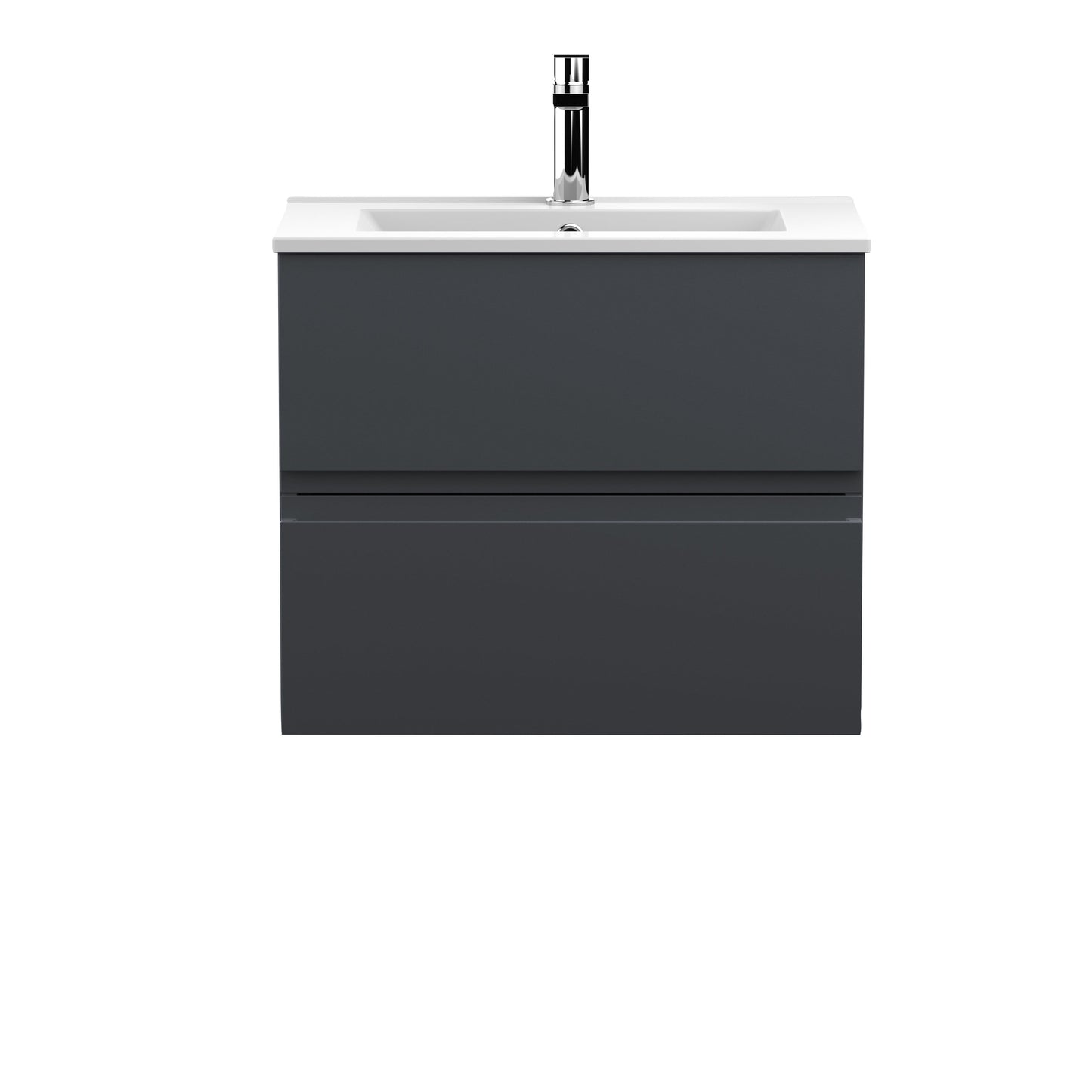 Hudson Reed Urban Wall Hung 2 Drawer Vanity Unit with Basin/worktop