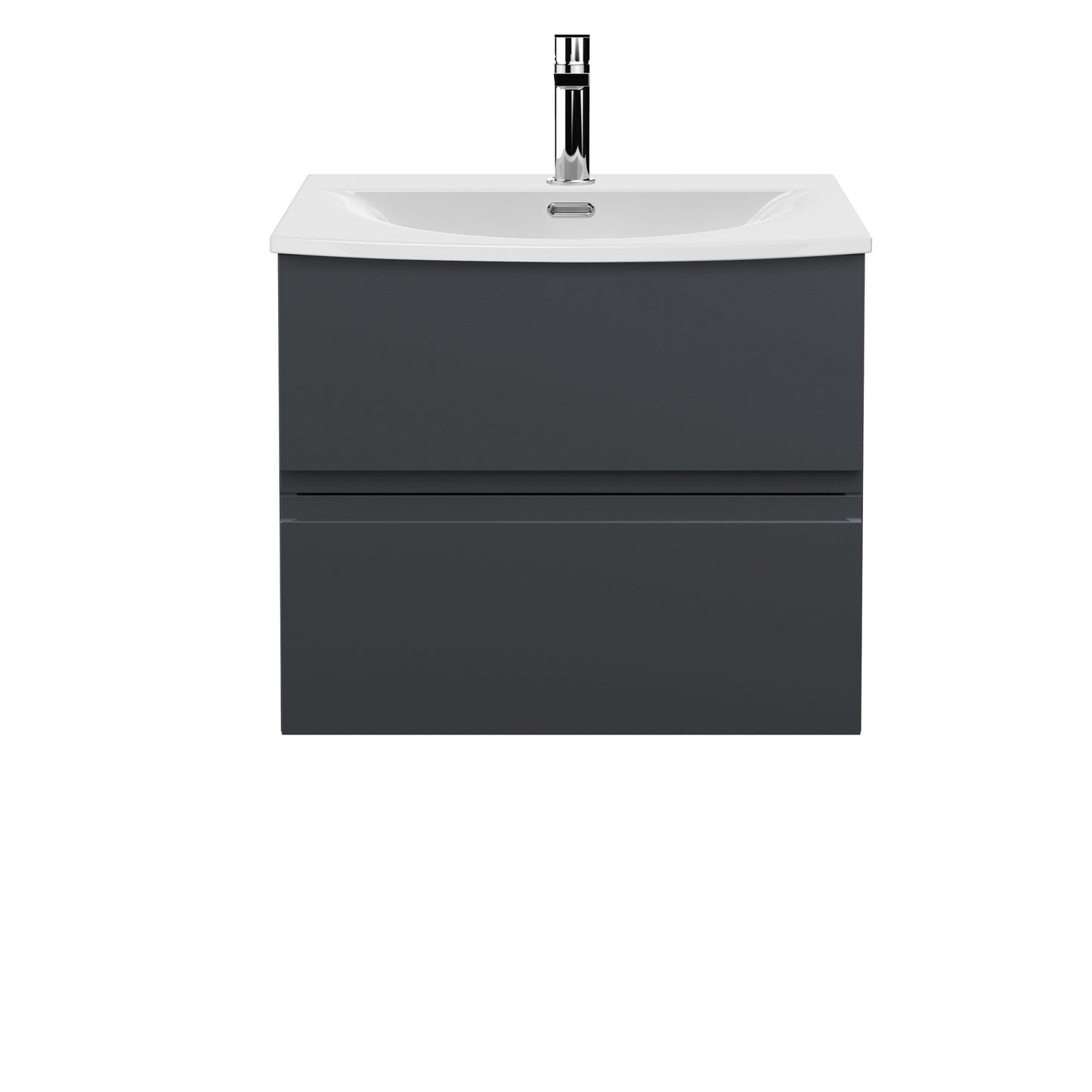 Hudson Reed Urban Wall Hung 2 Drawer Vanity Unit with Basin/worktop