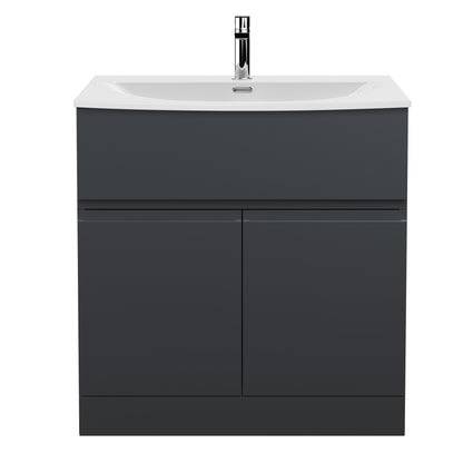 Hudson Reed Urban Wall Hung 2 Drawer Cabinet with Basin