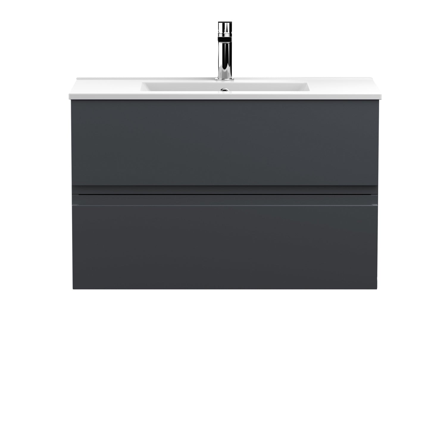 Hudson Reed Urban Wall Hung 2 Drawer Vanity Unit with Basin/worktop