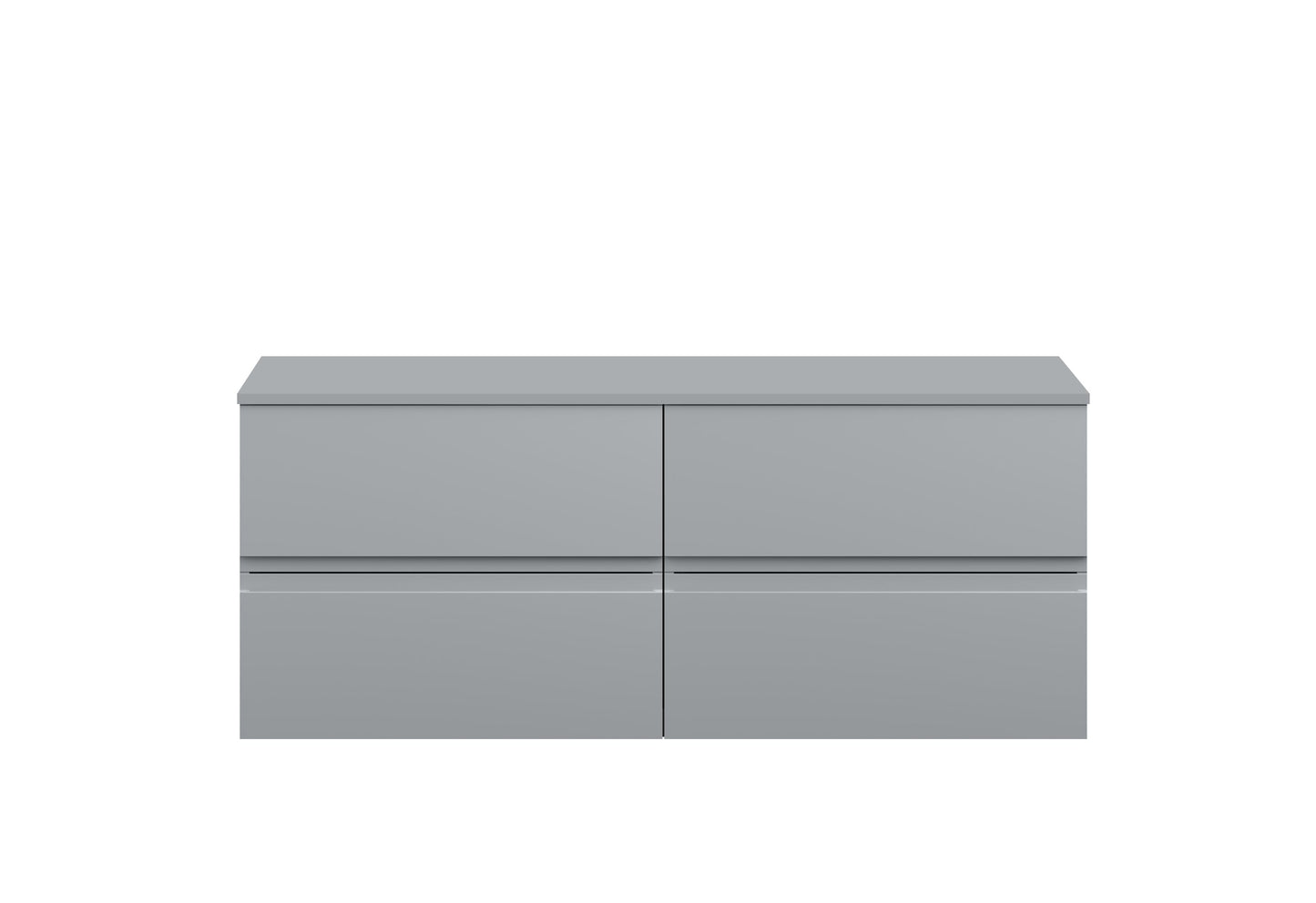 Hudson Reed Urban 1200 Wall Hung 4 Drawer Vanity  with worktop